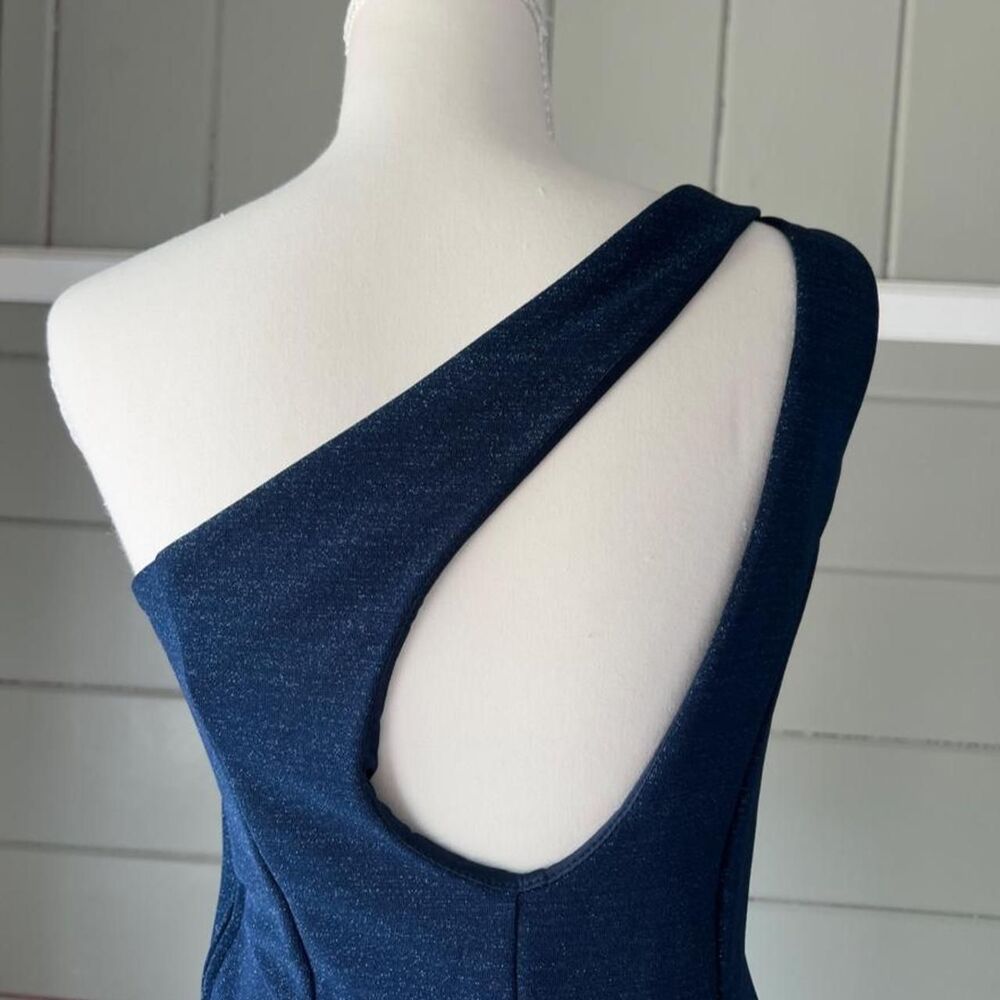 Unbranded Women's Blue and Navy Dress - Picture 6 of 7